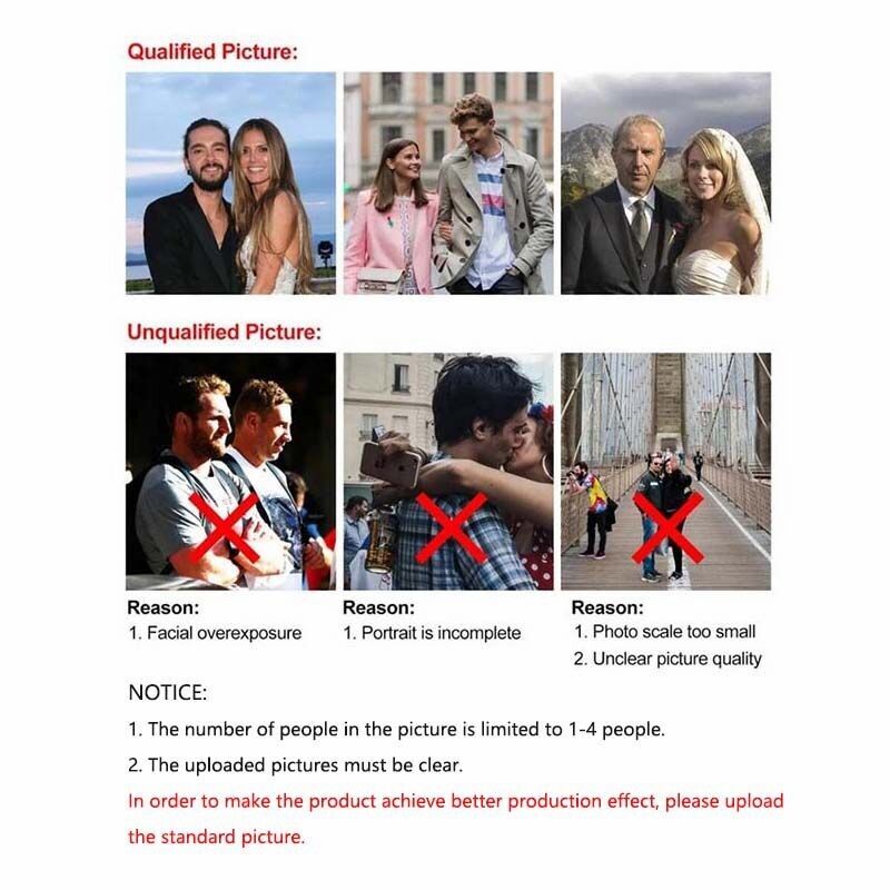 Personalized Men's Wallets Customized Family Photos for Best Dad