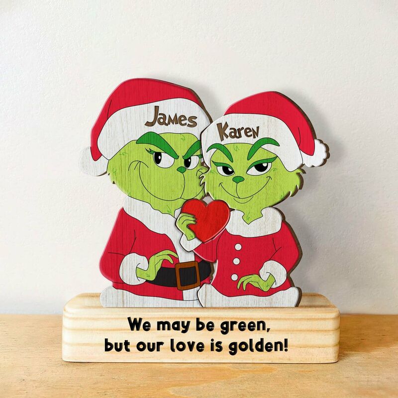 Personalized Wooden Anime Family Puzzle Funny Christmas Gift