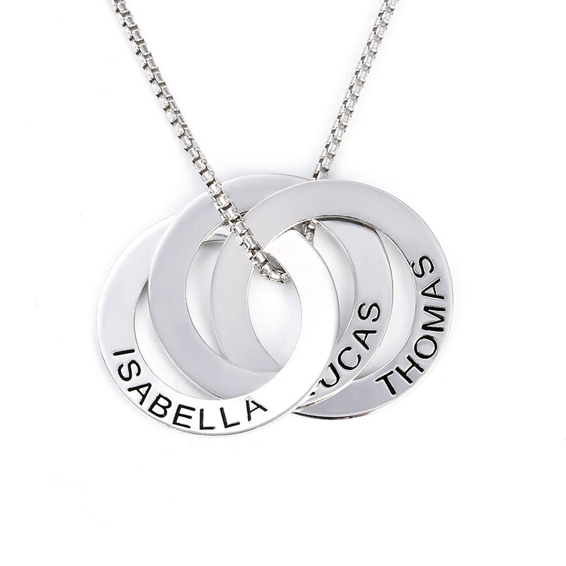 "One of a Kind" Personalized Circle Necklace