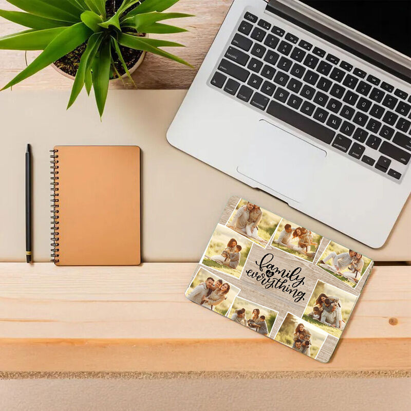 Personalized Picture Mouse Pad Best Present for Family