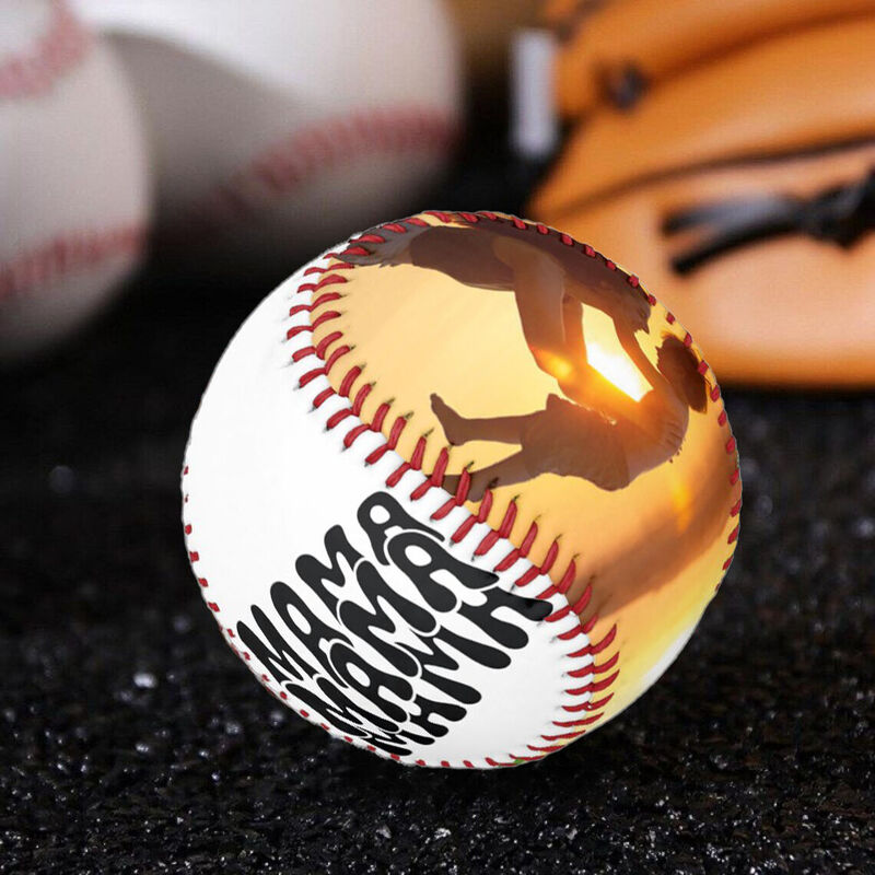 Personalized Baseball Customizable Photo Gift for Mother's Day
