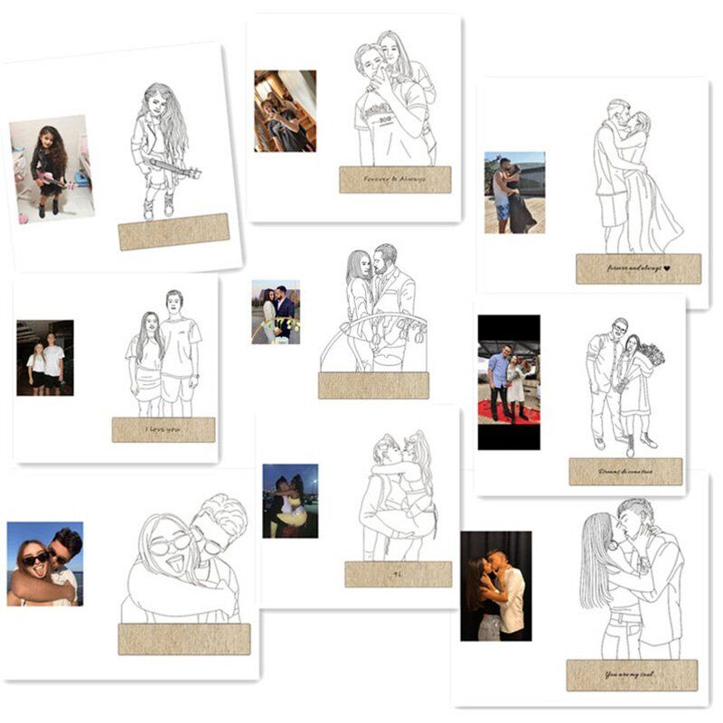 Custom 3D Photo Lamp-Gift For Lover