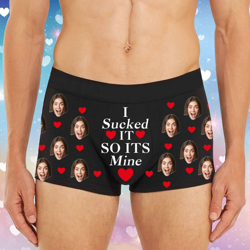 Personalisiertes Bild Herrenunterwäsche Boxershorts Überraschendes Geschenk für Freund