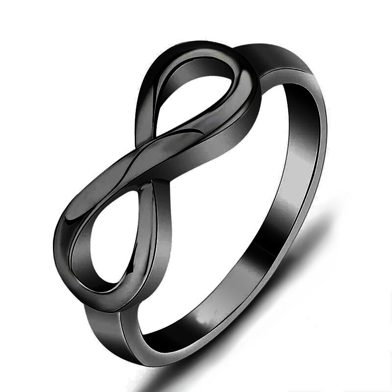 "Love Have No Reason" Personalized Infinity Ring