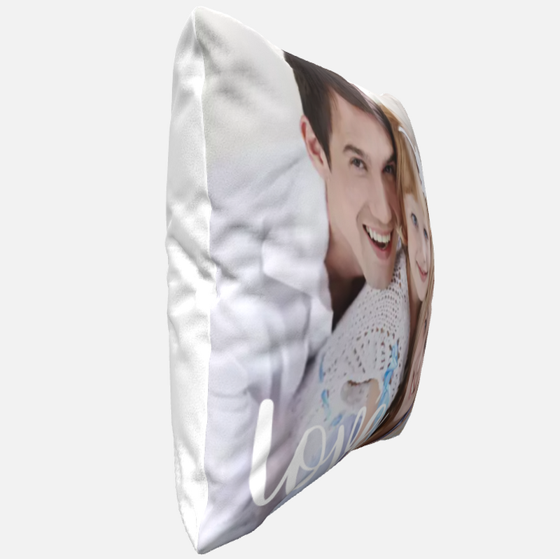 Personalisiertes Foto-Kissen für Familie