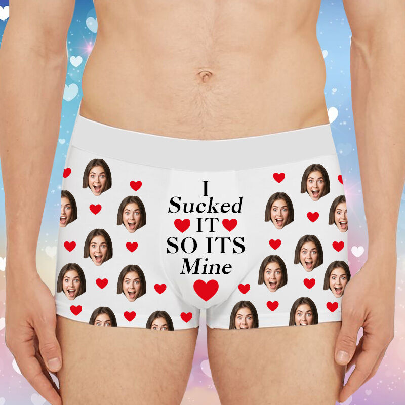 Personalisiertes Bild Herrenunterwäsche Boxershorts Überraschendes Geschenk für Freund